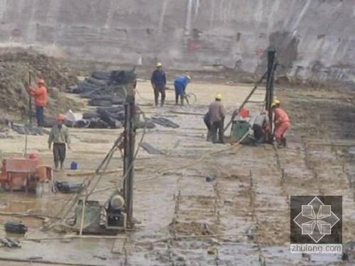 依安我公司承建北京房山区水池地基注浆加固工程